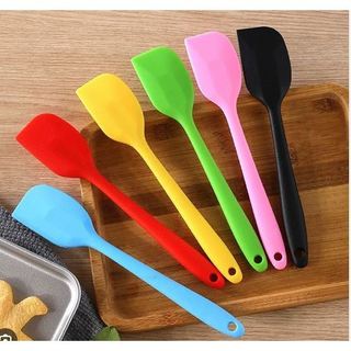 Spatula silicon trộn bột loại nhỏ 21cm