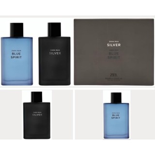 Set Nước hoa nam Zara Man Silver Blue Spirit bill Hãng