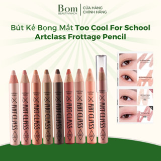 Bút Chì Nhũ Kẻ Bọng Mắt TOO COOL FOR SCHOOL Artclass Frottage Pencil (12/2026)