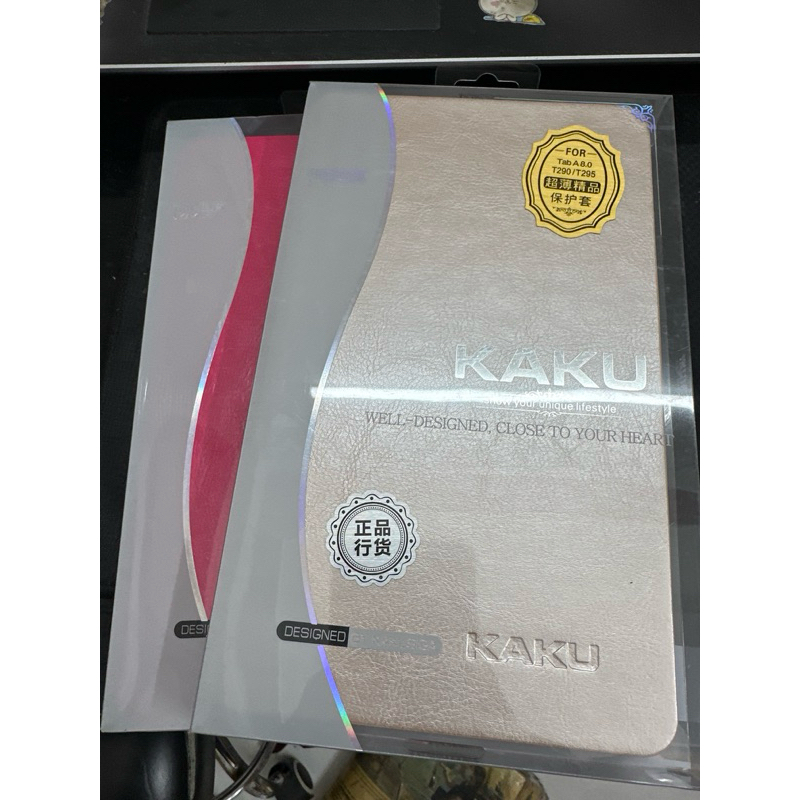 Bao da kaku Samsung galaxy tab A8 -8.0 inch T295 _2019 / Kính cường lực cho Samsung Tab A8 9.0 T295