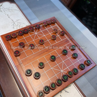 ( Xả lỗ ) Bàn cờ gấp cao cấp,bàn cờ Tướng gỗ hương ,quân Hương ta cao cấp