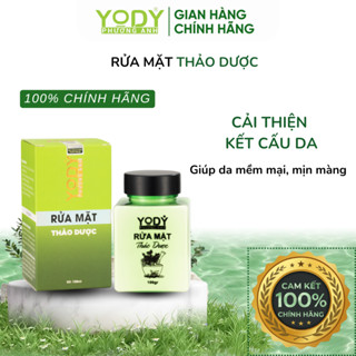 Bột Rửa Mặt Thảo Dược Làm Sạch Sâu Yody Phương Anh 100gram
