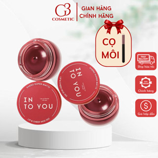 Son hũ kem lì môi kiêm má hồng INTO YOU dạng mousse 5g màu lì và nhẹ môi G3COSMETICS