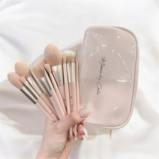  Bộ cọ trang điểm cá nhân CELIN 12 cây mềm mịn bám phấn kèm túi đựng. 