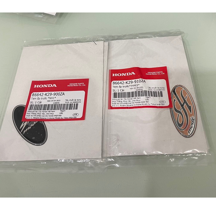 Tem mặt nạ sh mode honda