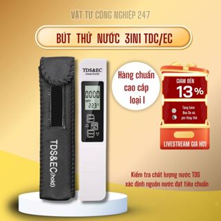 Bút thử nước TDS/EC cao cấp 3 chế độ .Máy kiểm tra độ sạch nước sinh hoạt, máy lọc nước...