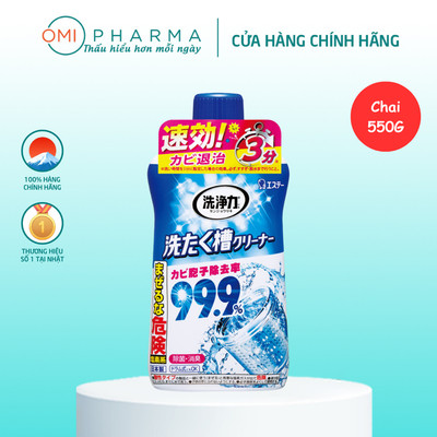 Dung Dịch Vệ Sinh Lồng Giặt Siêu Sạch Senjoriki Shoshuriki Nhật Bản (Chai 550G)