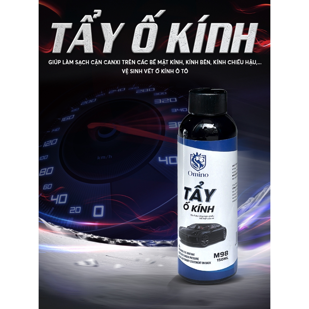 Chai tẩy ố kính OMINO M98