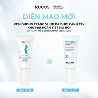 Kem trắng nách khử mùi Extra White & Deodorant Cream 35g - Rucos