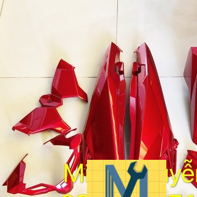 [tách lẻ] Dàn áo click 2015-2017 màu đỏ