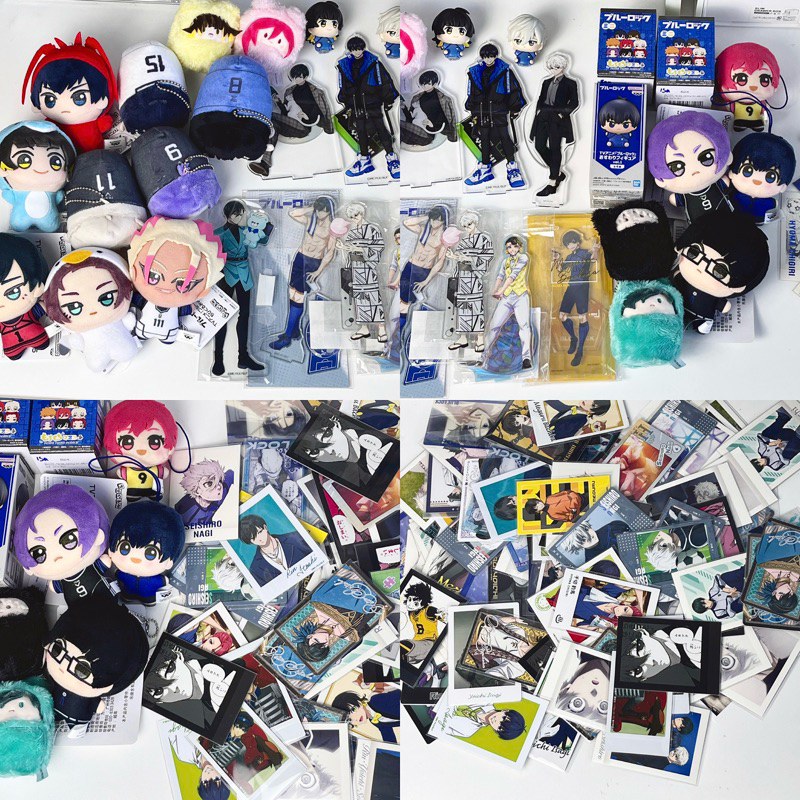 Lucky box Blue Lock standee card Bluelock pack nhân phẩm