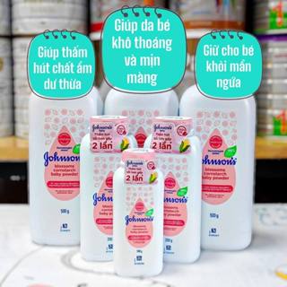 Phấn Rôm Johnson's Baby Khô Thoáng, Mềm Mịn - Phấn Thơm Johnson Baby Baby Powder 100g/200g/500g