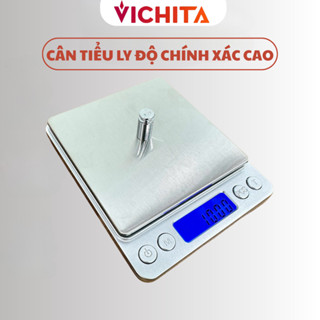 Cân Điện Tử SUPERIOR 3Kg/0.1g và 500g/0.01g - Cân Tiểu Ly Nhà Bếp Có Độ Chính Xác Cao