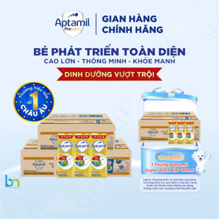 [MUA 3 TẶNG 1 DATE 17.6] COMBO 3 THÙNG SỮA CÔNG THỨC PHA SẴN APTAMIL SUPER GOLD KID 180ML CÔNG THỨC ĐỘT PHÁ TỪ NUTRICIA