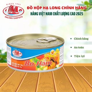 Thịt Bò Hầm 150g - Đồ Hộp Hạ Long