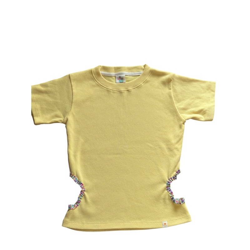 Áo baby tee seeMe C010 màu vàng thun cotton free size