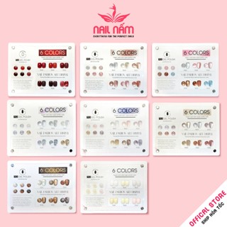Set sơn gel  6 màu TG tặng kèm bảng màu