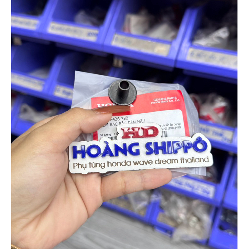Đệm bạc bắt đèn hậu / ắt đèn hậu gắn alpha , wave 110