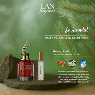 Nước Hoa Nữ So Scandal  PL PERFUME 10ml Hương Thơm Ngọt Ngào Phong Cách Sexy, Quyến Rũ