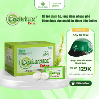 Kẹo ngậm Codatux Extra  - Giảm ho, long đàm, nhuận phế -Hộp 200 viên (date 10.2025)