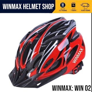 Winmax Helmet  Win 02 Mũ Bảo Hiểm Xe Đạp Thể Thao Hàng Chính Hãng WINMAX HELMET BH 12 Tháng