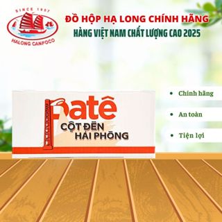 1 Thùng Pate Cột Đèn Hải Phòng 150g Đồ Hộp Hạ Long - 48 Hộp