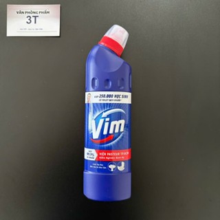 Nước Tẩy Bồn Cầu Vim 500ml Khử Khuẩn Tẩy Sạch Vết Ố Vàng Mảng Bám An Toàn Men Sứ