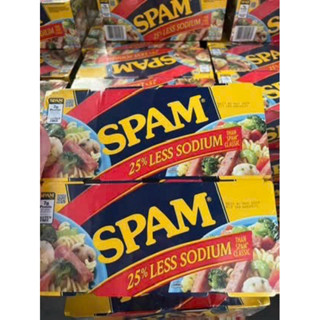 [New Date 2027]LỐC 4 HỘP Thịt Hộp Spam Giảm Mặn Mỹ Hộp 340 gram