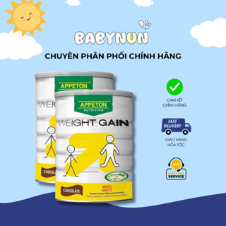[Combo 2 lon] Sữa Tăng Cân cho Người lớn Appeton Weight Gain hương Chocolate 900g