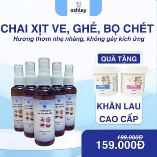 Xịt rận cho chó mèo Medipet 100ml an toàn dùng được cả mèo bầu