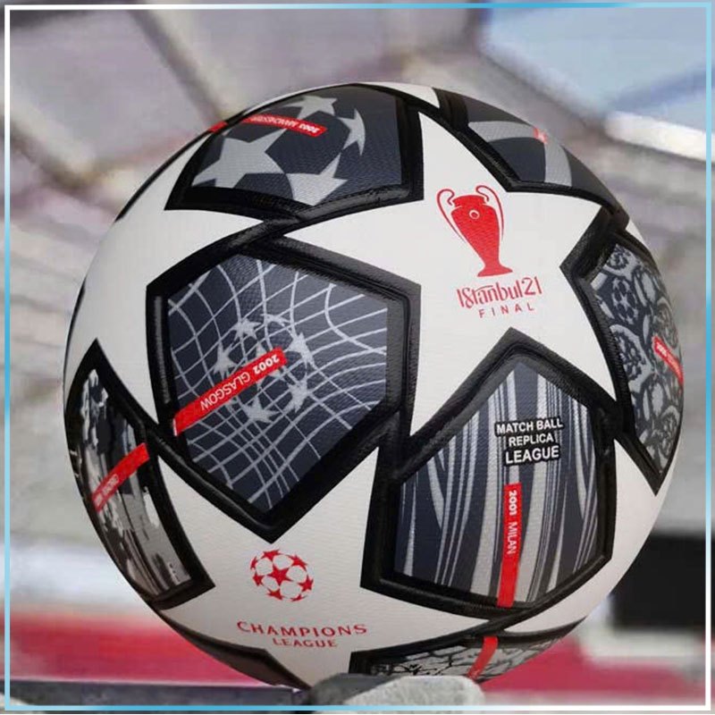 Quả Banh Bóng Đá Cao Cấp C1 Xám Istanbul Size Số 5