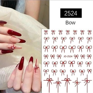 Sticker thương hiệu nail trang trí móng