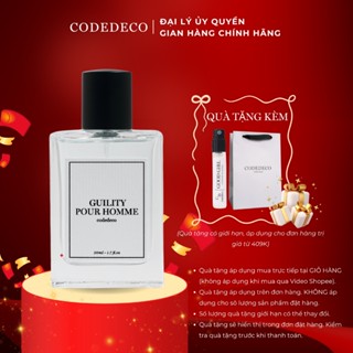 Tinh dầu thơm nam CODEDECO Guility Pour Homme 50ml
