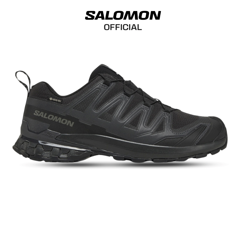 Giày Hiking Nam Salomon Shoes XA Pro 3D V9 Wide GTX Black / Phantom / Pewter L47277000