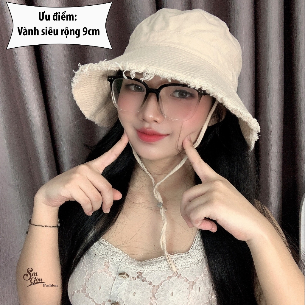 Mũ Bucket | Nón Bucket Vành Rộng thời trang Ulzzang Form Unisex Nam Nữ