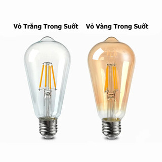 Bóng đèn LED 4W Edison ST64 C35 G45 3000K E27