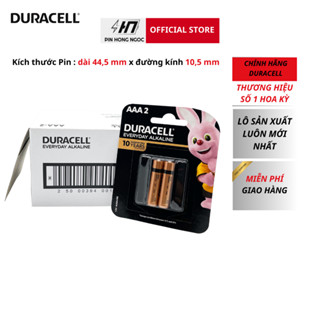 Hộp Pin AAA DURACELL Alkaline Siêu bền 1,5V - Hàng chính hãng