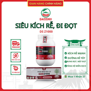 1 Thùng Tặng 7 Hũ Phân Bón Hữu Cơ Siêu Kích Rễ Cực Mạnh Cho Cây Dasshu Z1000 Dashu npk
