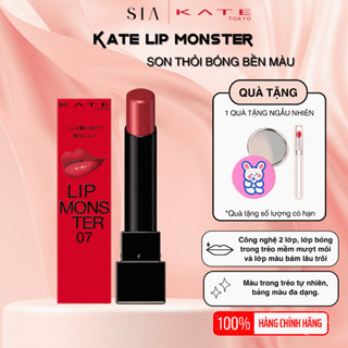 Son môi Kate Lip Monster son lì không trôi, dưỡng môi mềm mượt không khô môi môi căng tự nhiên
