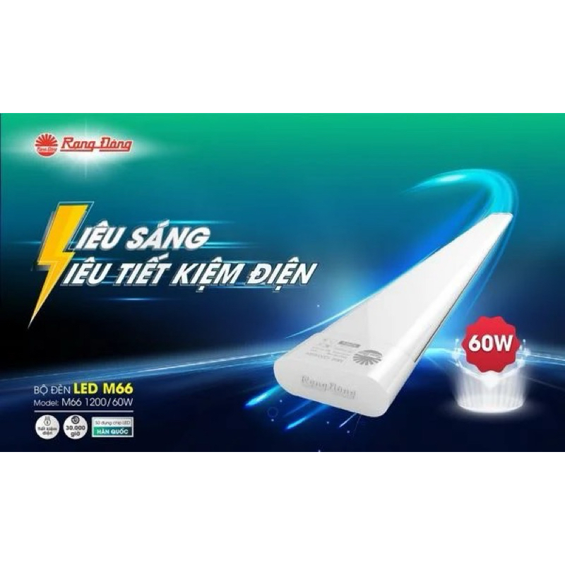Tuýp led Rạng Đông 1m2 M66 60w