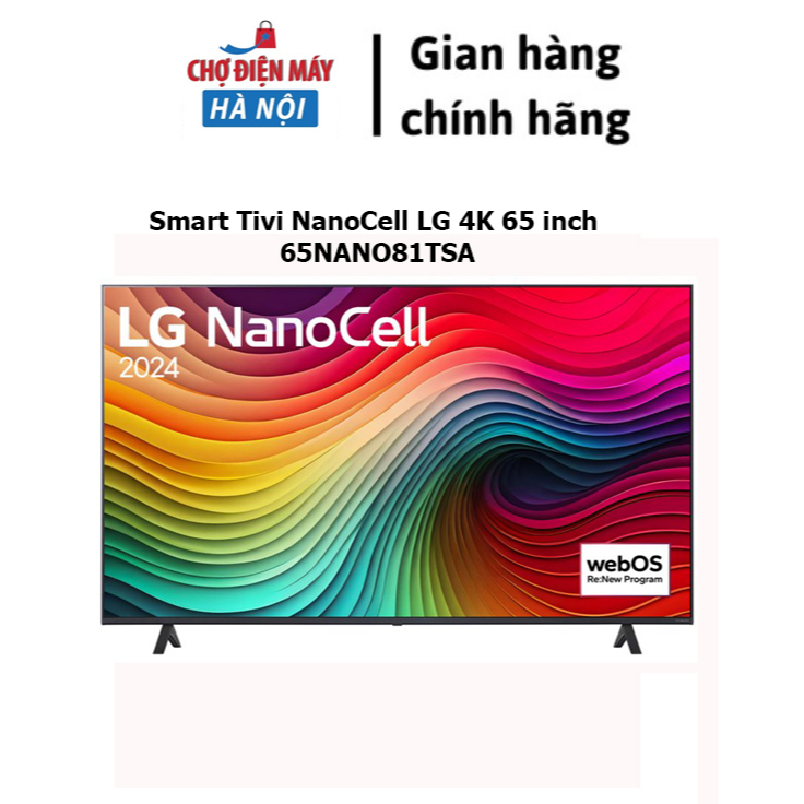 Tivi LG LED Smart NanoCell 65 inch 65NANO81