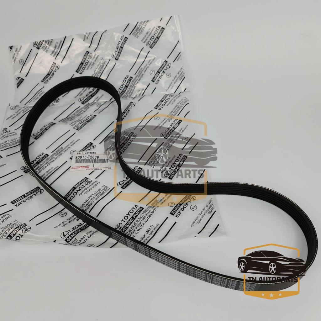 [Chính Hãng] Dây curoa, dây đai tổng xe Toyota Vios (2017-2020) 6PK1150 Mã 90916C2004/ 90916T2040/ 9