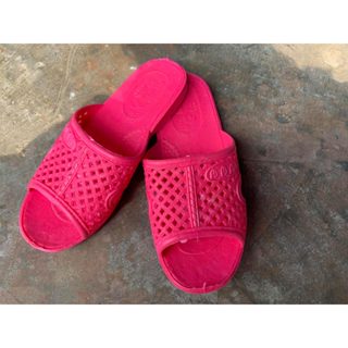  {CHỌN MÀU} Dép tổ ong đế mỏng MÀU HỒNG đi trong nhà đi văn phòng dép lê nam nữ 