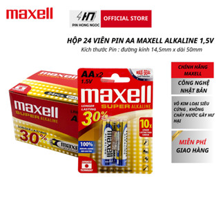 Hộp 24 Viên Pin AA , AAA MAXELL super Alkaline 1,5V - Hàng chính hãng