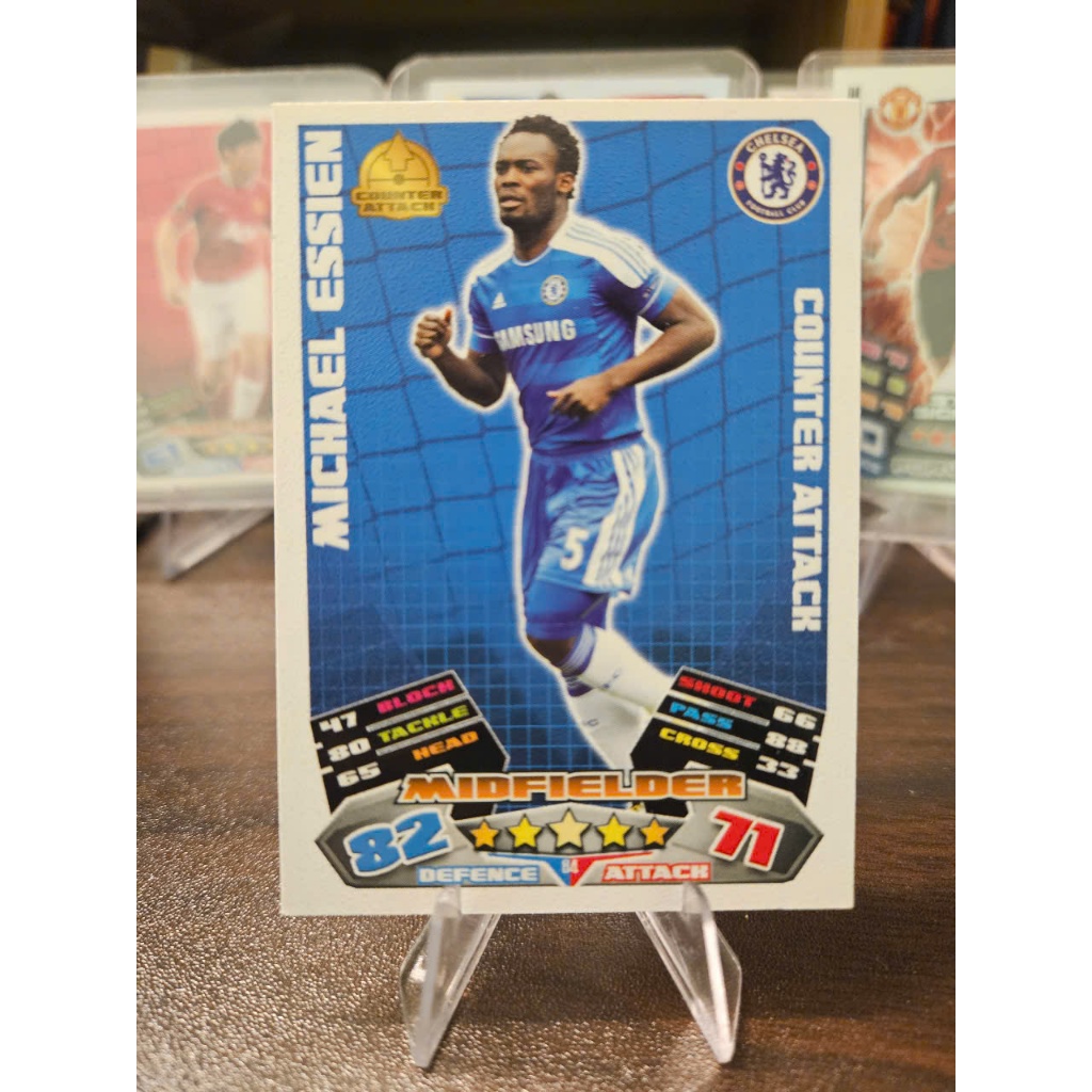 Thẻ Michael Essien Topps Match Attax 2011/2012 (Chelsea) (11/12)