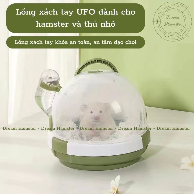Lồng xách tay UFO dành cho hamster và thú nhỏ