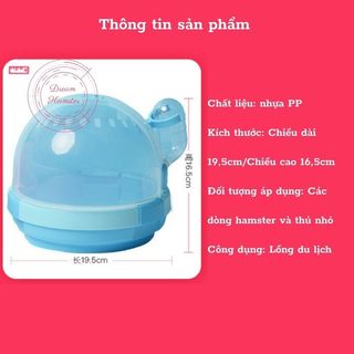 Lồng xách tay UFO dành cho hamster và thú nhỏ