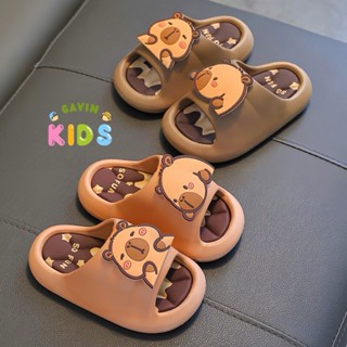  Dép Lê Cho Bé Trai Bé Gái Hình Chuột Lang Nước Capybara Chất Liệu EVA Mềm Nhẹ  3-10 Tuổi  