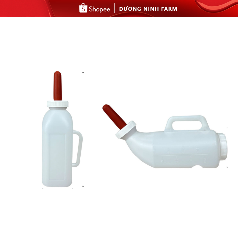 Bình bú cho Bò Dê, Bình sữa cho dê cừu con uống dung tích 2L nhập khẩu DN58