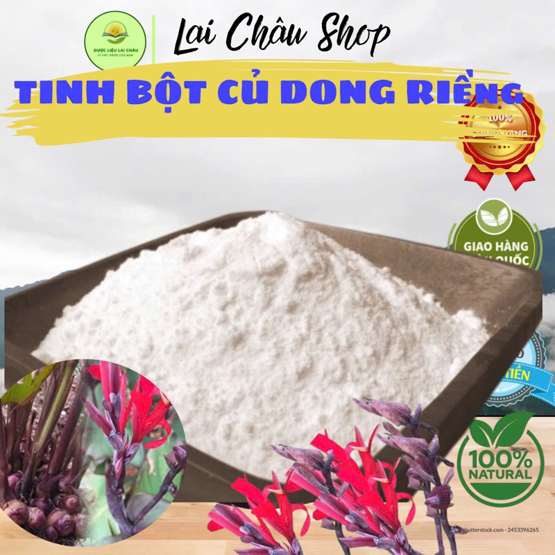 Tinh bột củ dong riềng Lai Châu